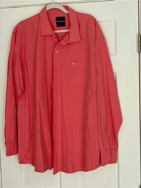 Tommy Bahama Coral Long-Sleeve Button-Down Shirt - Men’s XXL